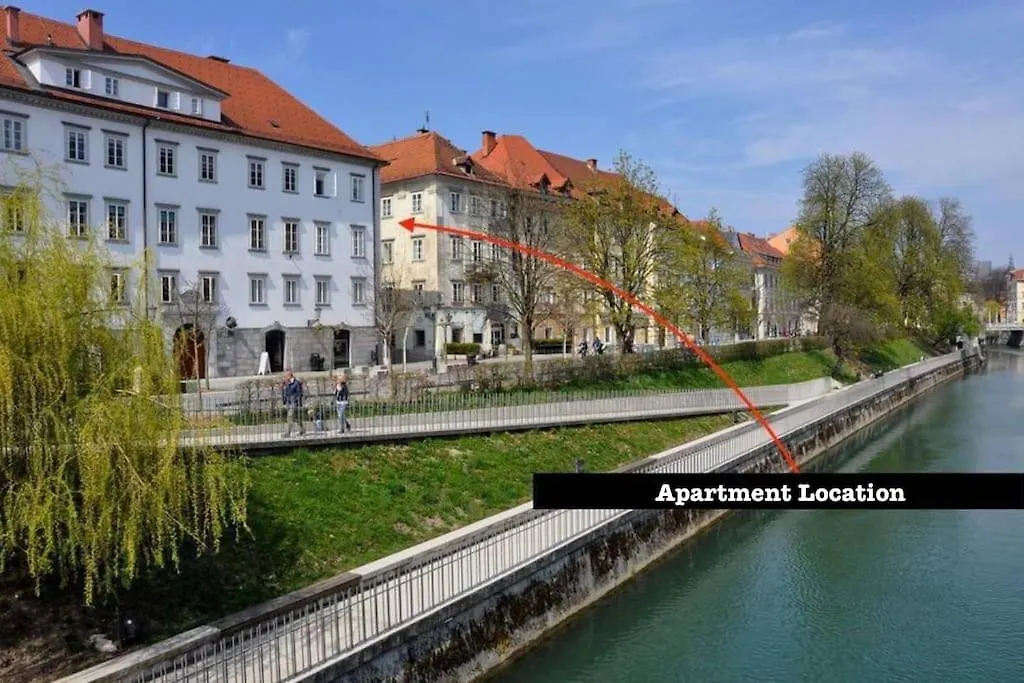 Artistic Studio Quiet Crusader Street Apartment Ljubljana