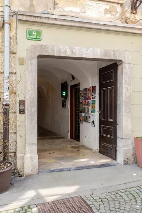 Artistic Studio Quiet Crusader Street Apartment Ljubljana Slovenia